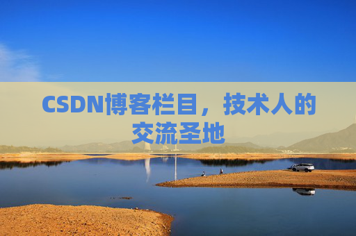 CSDN博客栏目，技术人的交流圣地